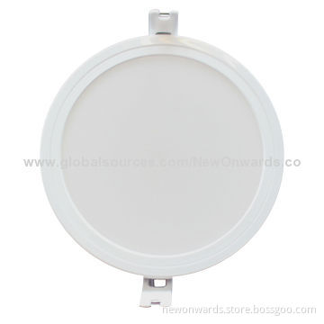 6-inch Ultra-thin 37.5mm 2835 SMD 15W LED Downlight with Sized 180 x 37.5mm, 1,200lm Luminous Flux